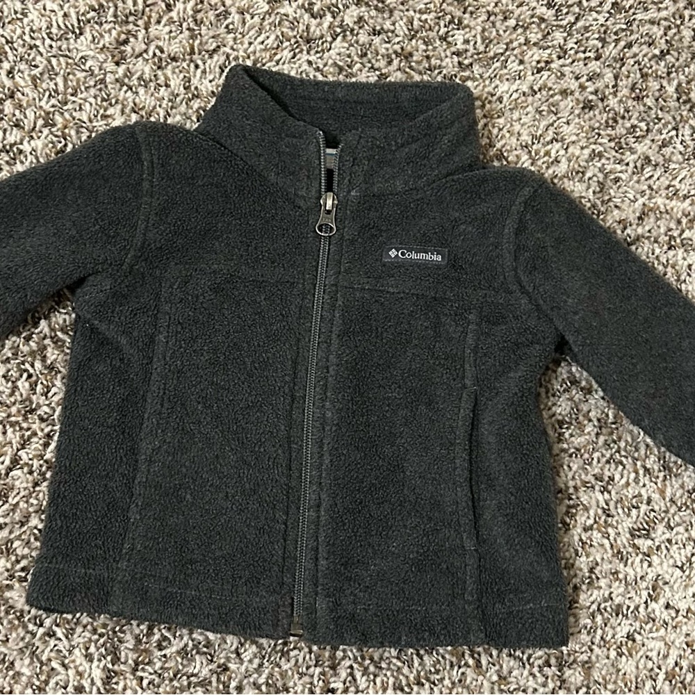 Columbia Charcoal Fleece Jacket